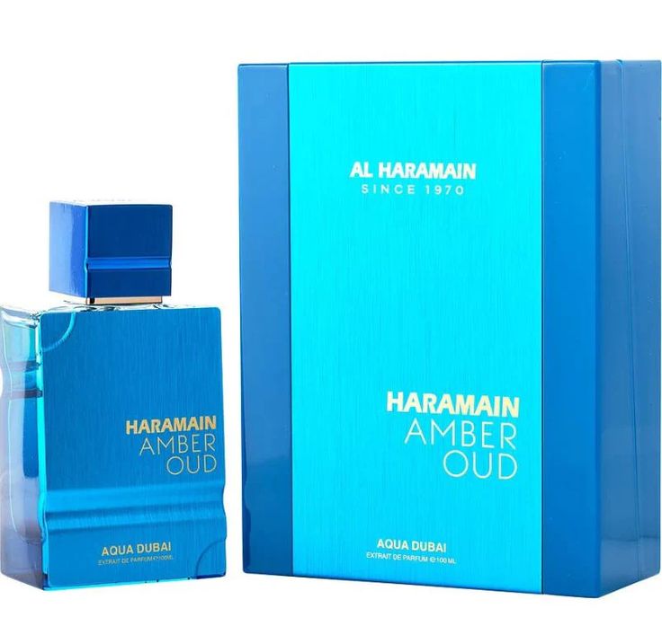 AL HARAMAIN, AMBER OUD AQUA DUBAI EXTRAIT DE PARFUM 75ML U
