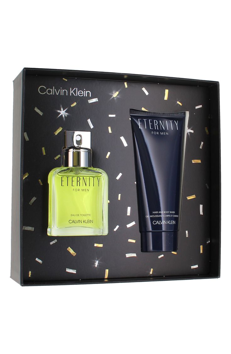 Calvin Klein, Eternity For Men Edt 100Ml Gift Set 2 Pcs