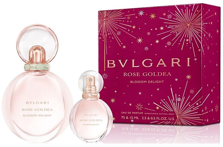 BVLGARI, ROSE GOLDEA BLOSSOM DELIGHT EDP 75ML W GIFT SET