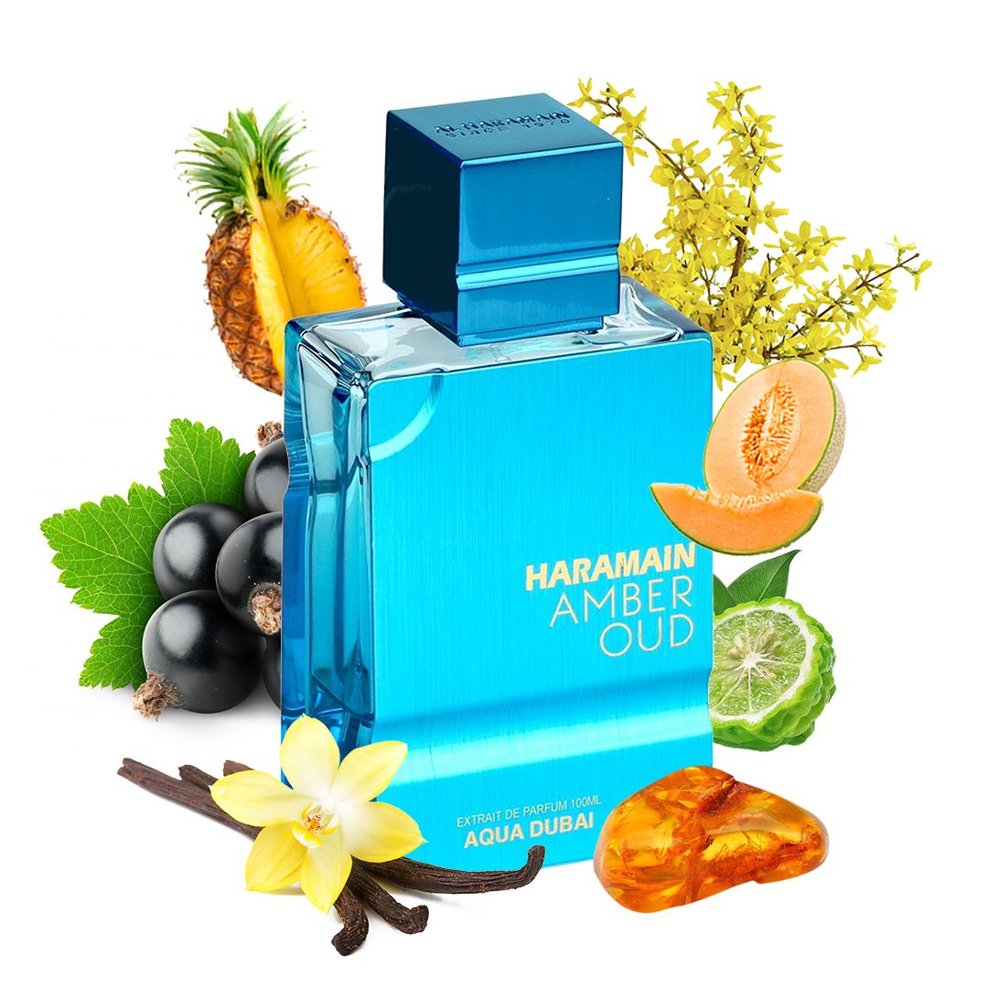 AL HARAMAIN, AMBER OUD AQUA DUBAI EXTRAIT DE PARFUM 100ML U