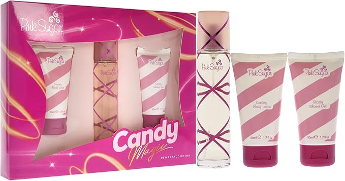 Aquolina, Pink Sugar Candy Magic Edt 100Ml W 3Pcs Gift Set