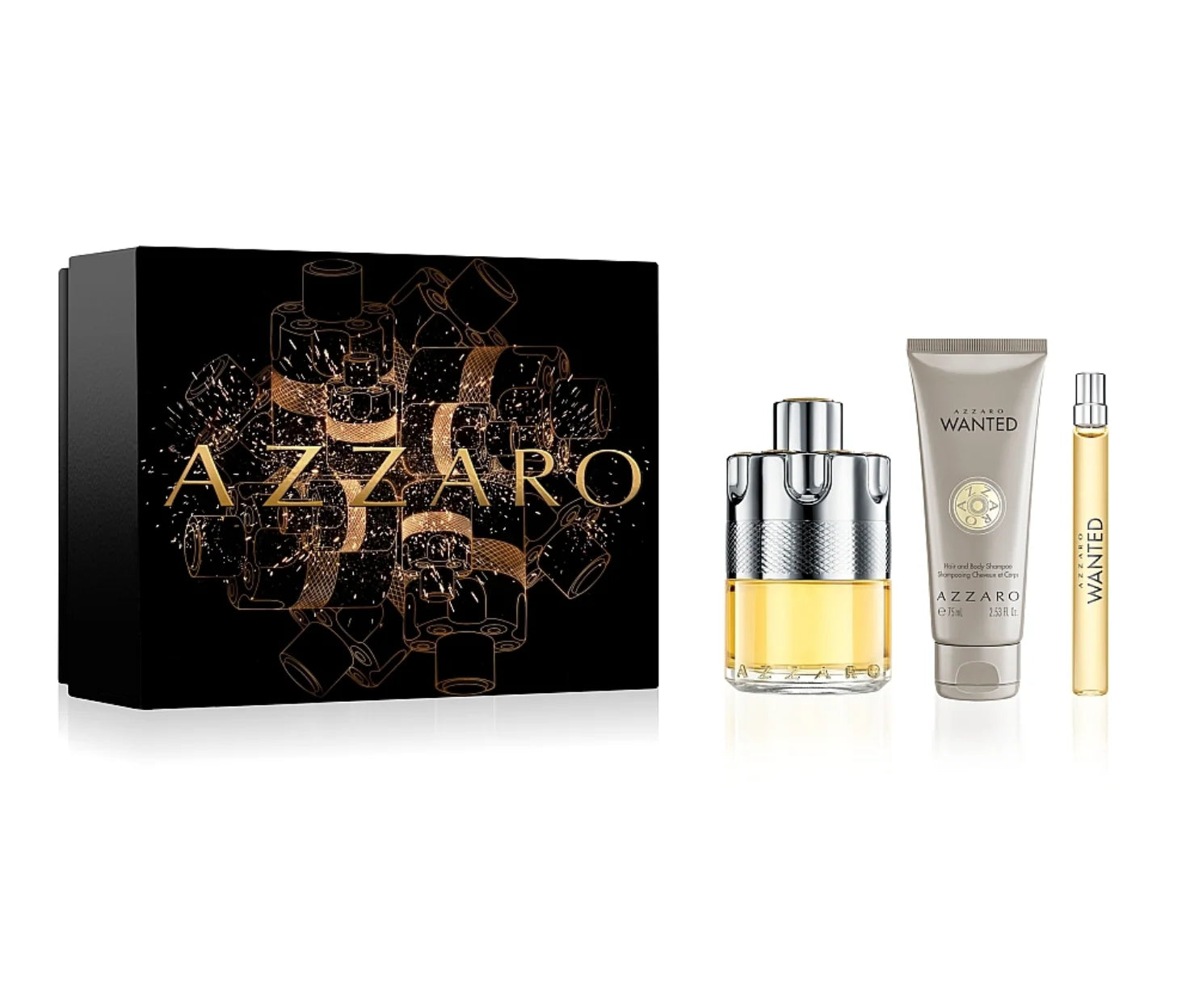 Azzaro, The Most Wanted Parfum 100Ml M Gift Set