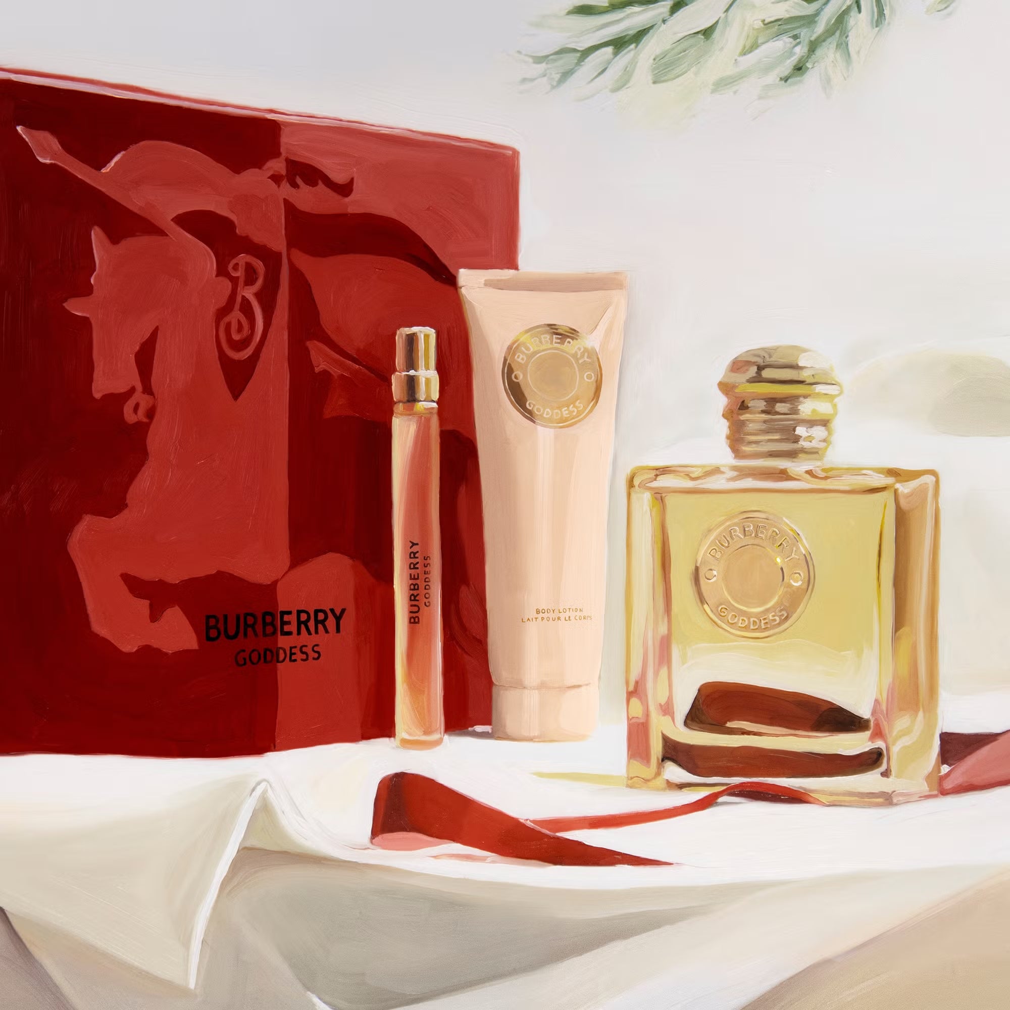 BURBERRY, GODDESS EDP 100ML W GIFT SET