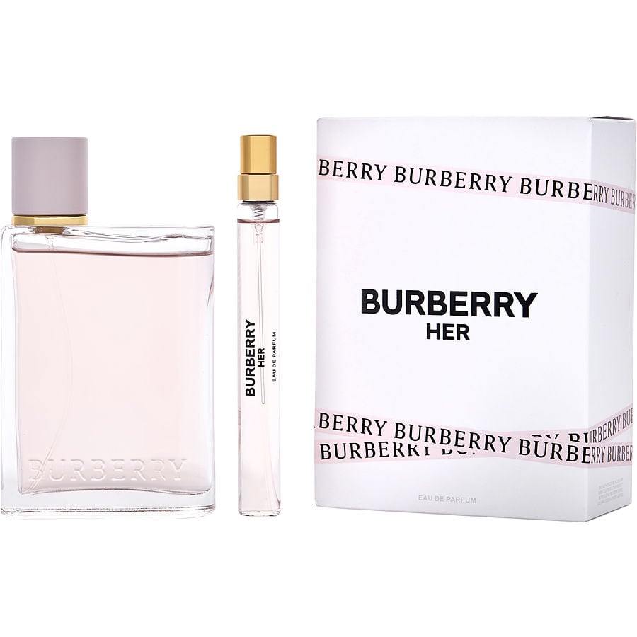 BURBERRY, HER EDP 100ML W TRAVEL SET