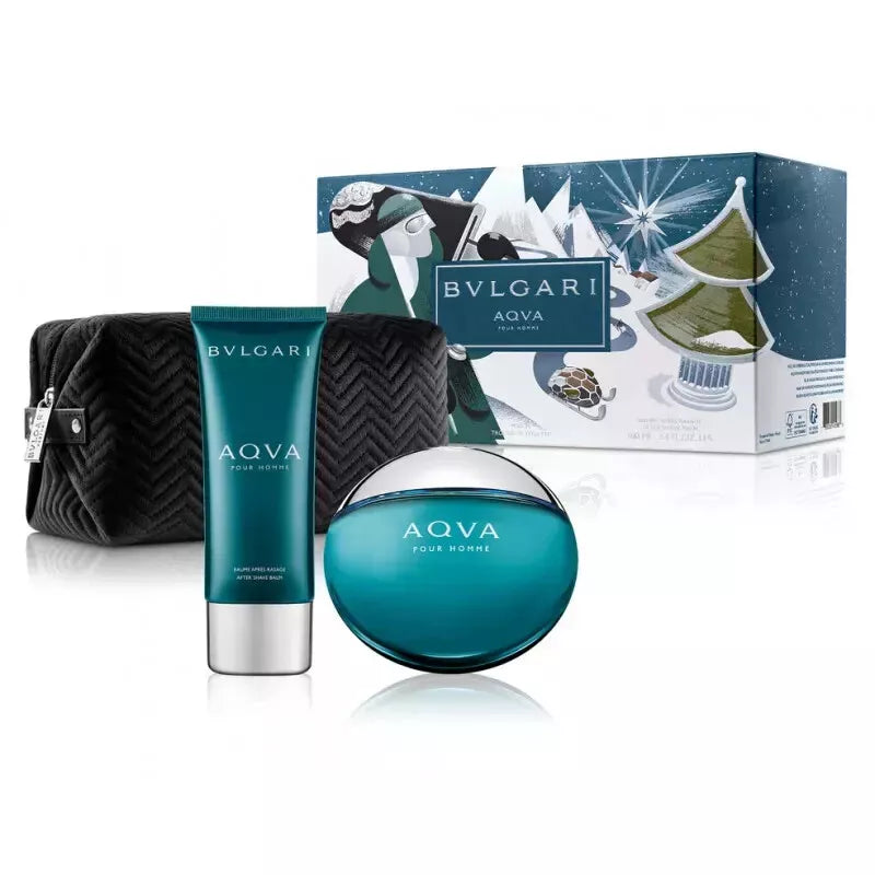 Bvlgari, Aqva Edt 100Ml M Gift Set
