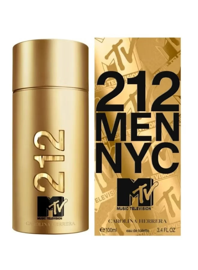 CAROLINA HERRERA, 212 MEN MUSIC TELEVISION EDT 100ML M