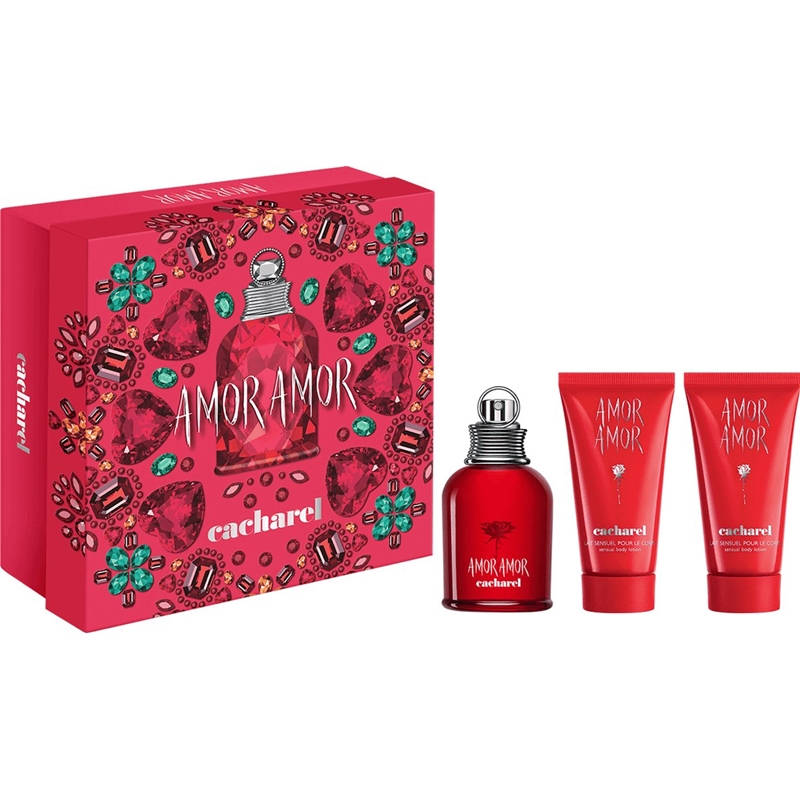 Cacharel, Amor Amor Edt 100ml W Gift Set