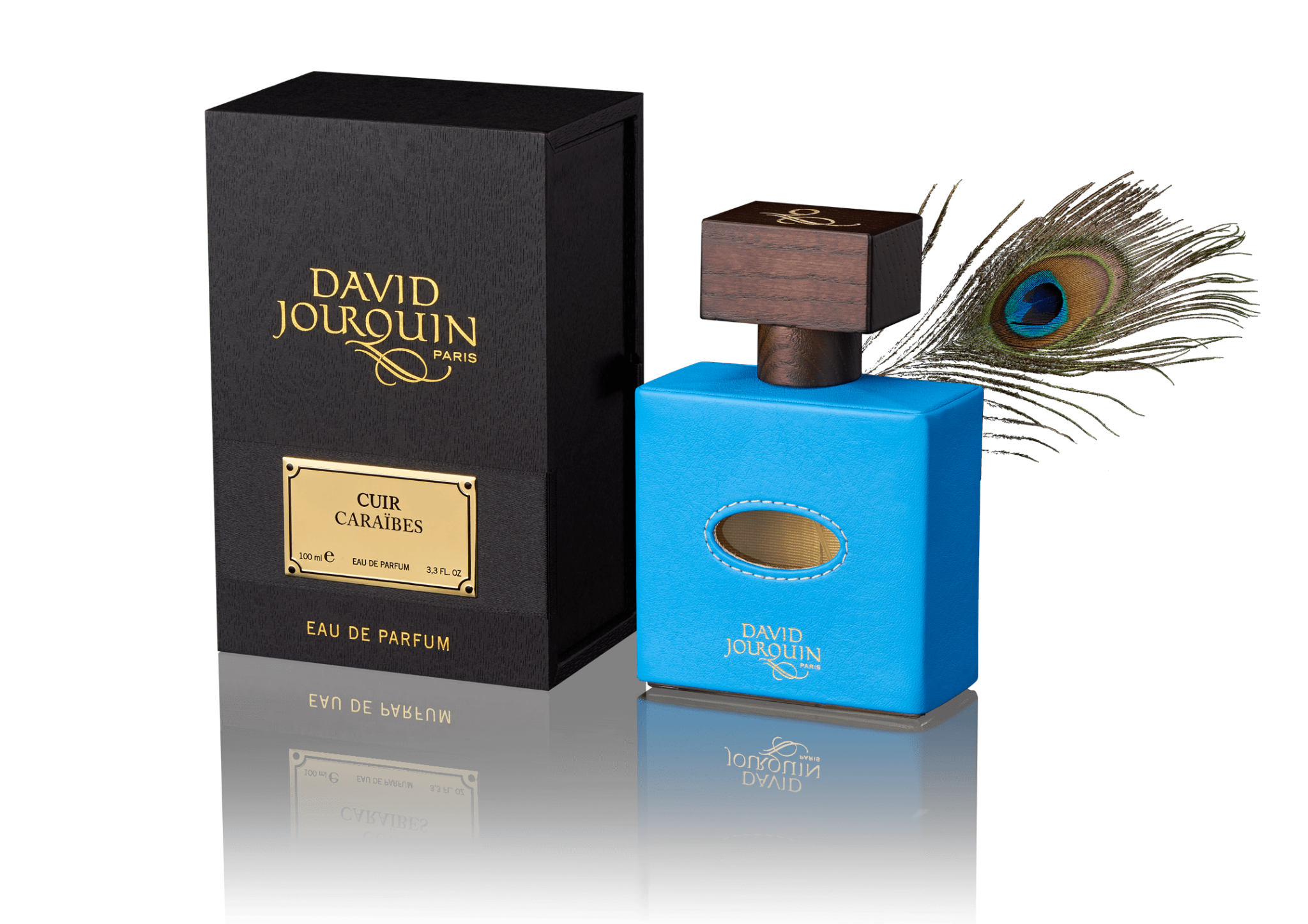 DAVID JOURQUIN, CUIR CARAIBES EXTRAIT DE PARFUM 100ML W