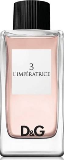 DOLCE & GABBANA, NO. 3 L'IMPERATRICE EDT 100ML W