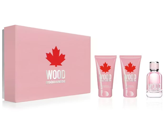 Dsquared, 2 Wood Pour Femme Edt 50Ml W Gift Set