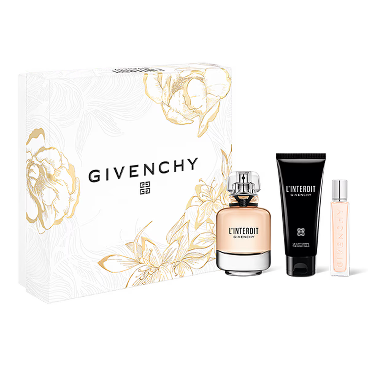 GIVENCHY, L'INTERDIT EDP 80ML W GIFT SET WITH TRAVEL TUBE