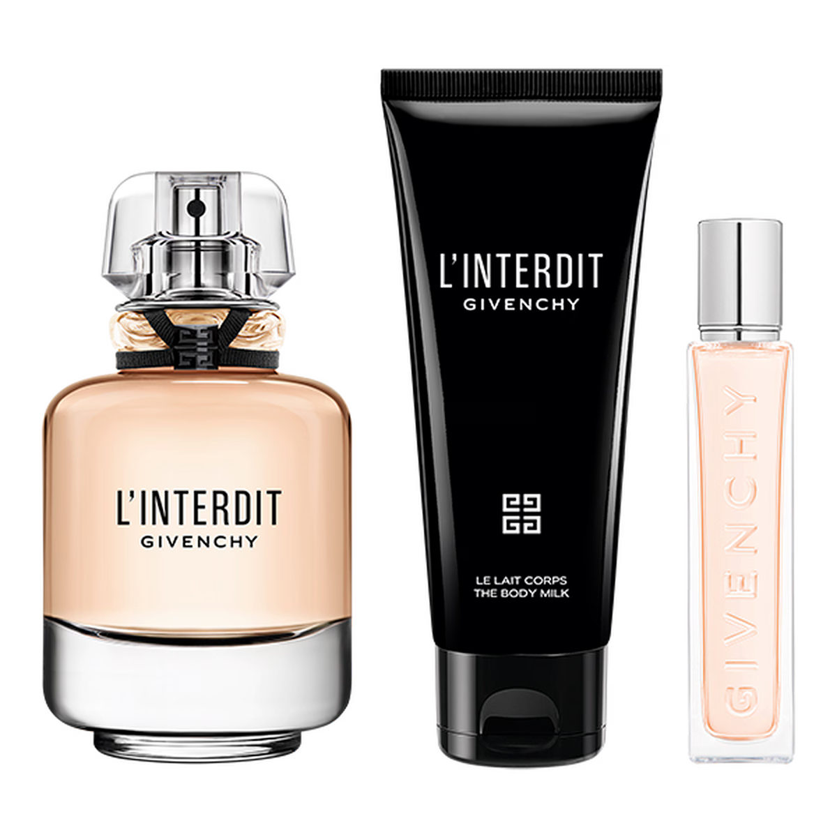 GIVENCHY, L'INTERDIT EDP 80ML W GIFT SET WITH TRAVEL TUBE