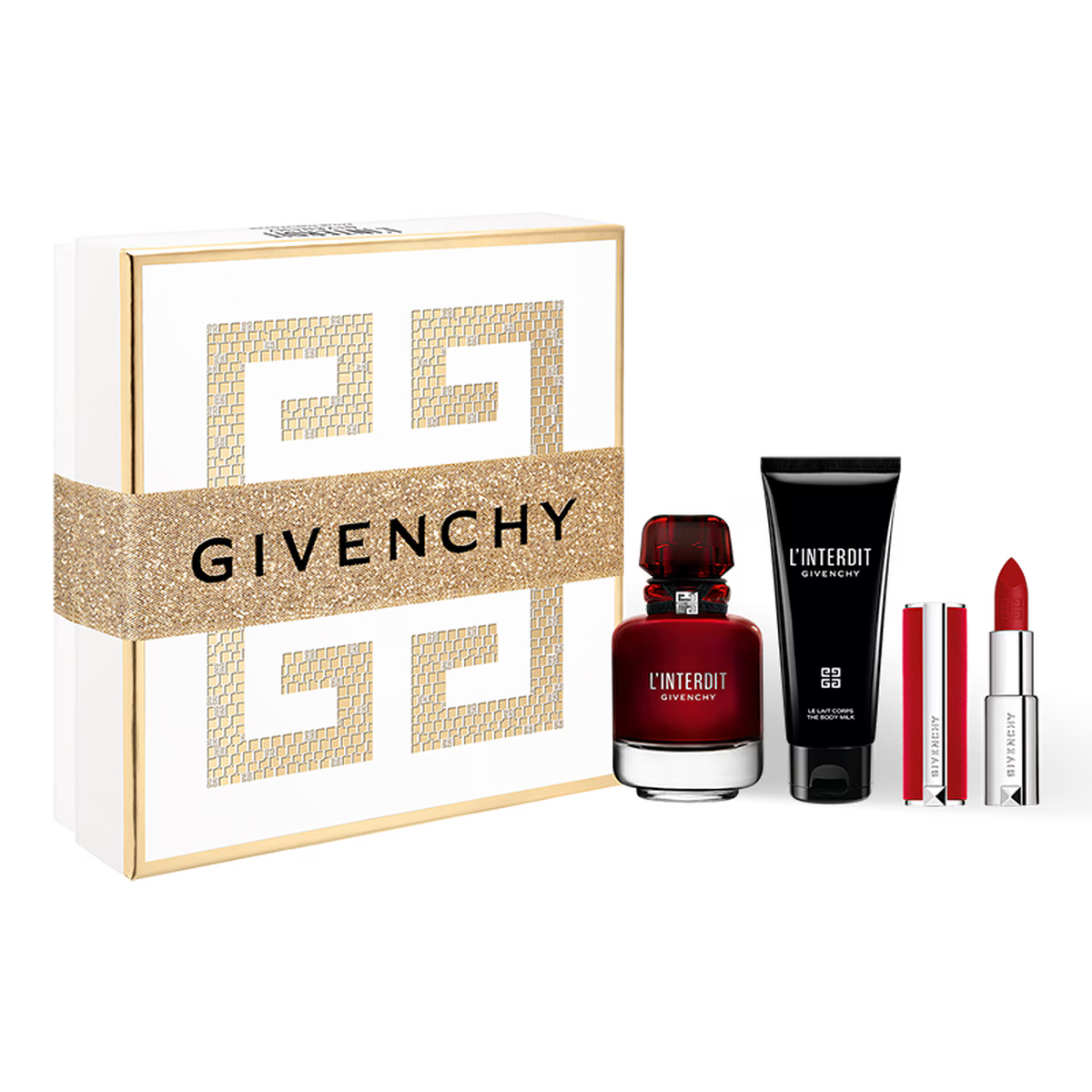 GIVENCHY, L'INTERDIT ROUGE EDP 80ML W GIFT SET