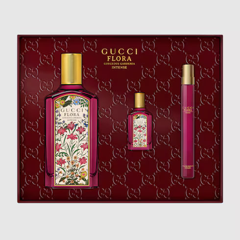 GUCCI, FLORA GORGEOUS GARDENIA INTENSE EDP 100ML+10ML+5ML GIFT SET W