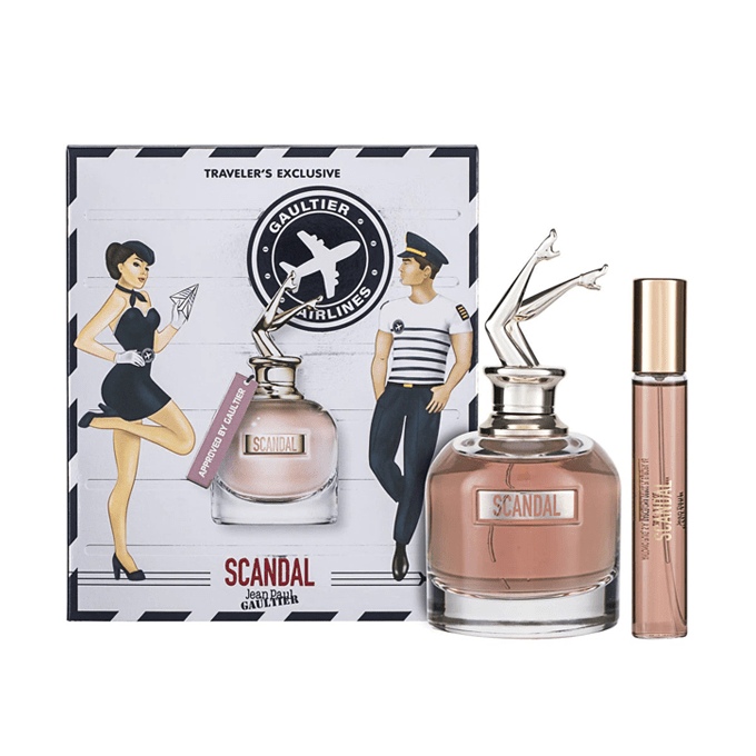 JEAN PAUL GAULTIER, SCANDAL EDP 80ML + 20ML TRAVEL SET W
