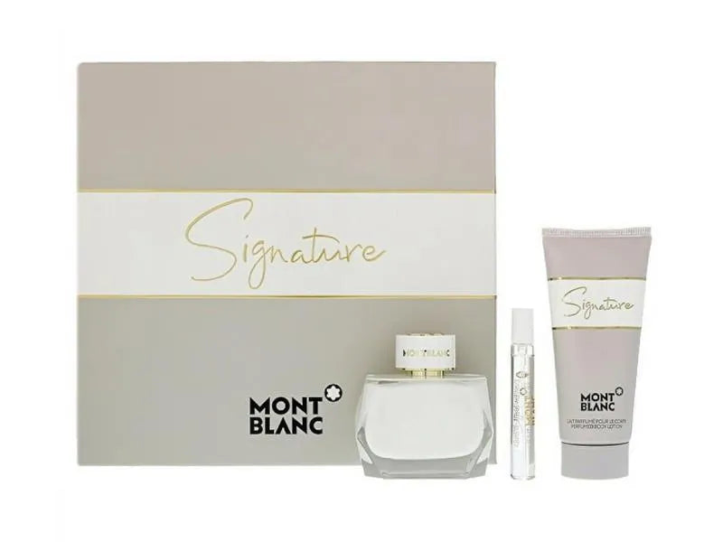 MONT BLANC, SIGNATURE EDP 90ML W GIFT SET