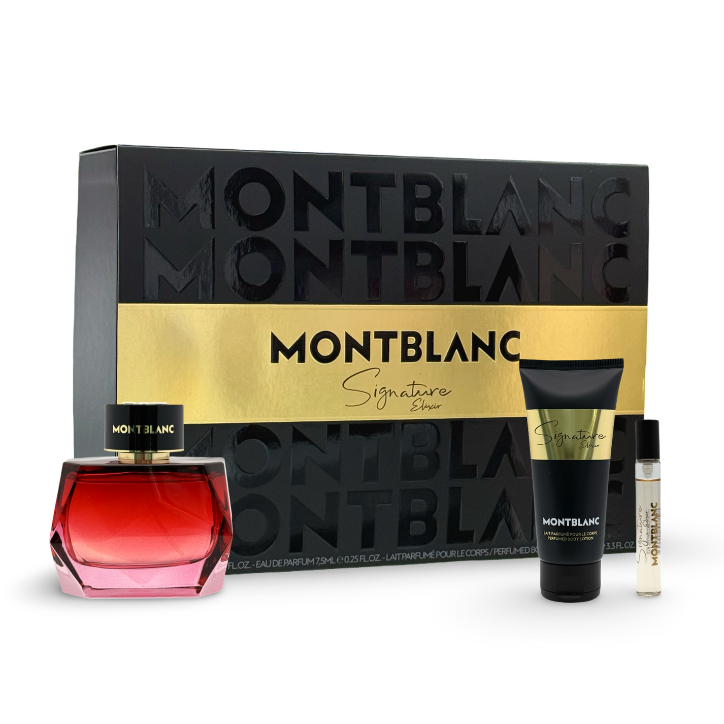 MONT BLANC, SIGNATURE ELIXIR EDP 90ML W GIFT SET