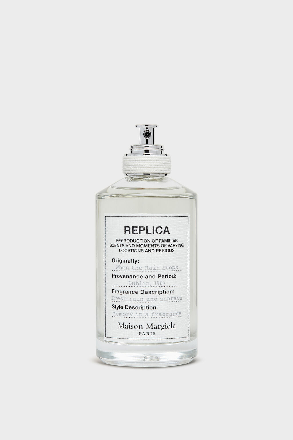 Maison Margiela, Replica When The Rain Stops Edt 100Ml W