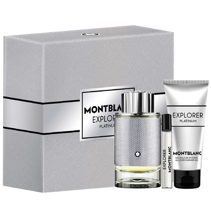 Mont Blanc, Explorer Platinum Edp 100Ml M Gift Set