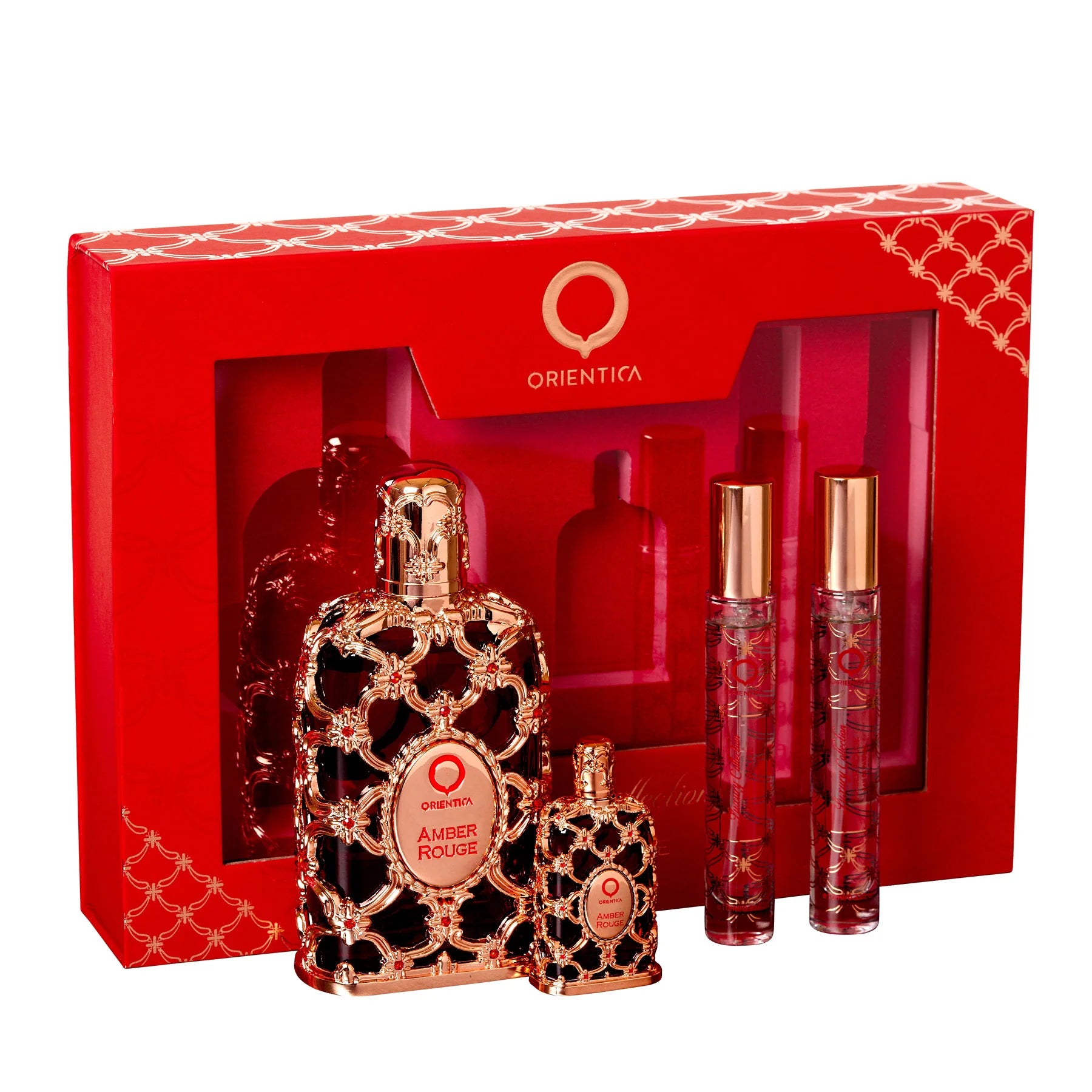 ORIENTICA, AMBER ROUGE EDP 100ML U GIFT SET