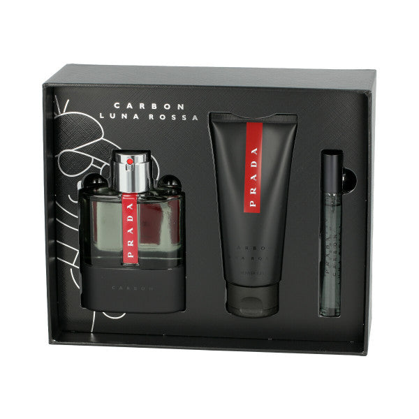 Prada, Luna Rossa Carbon Edt 100Ml M Gift Set