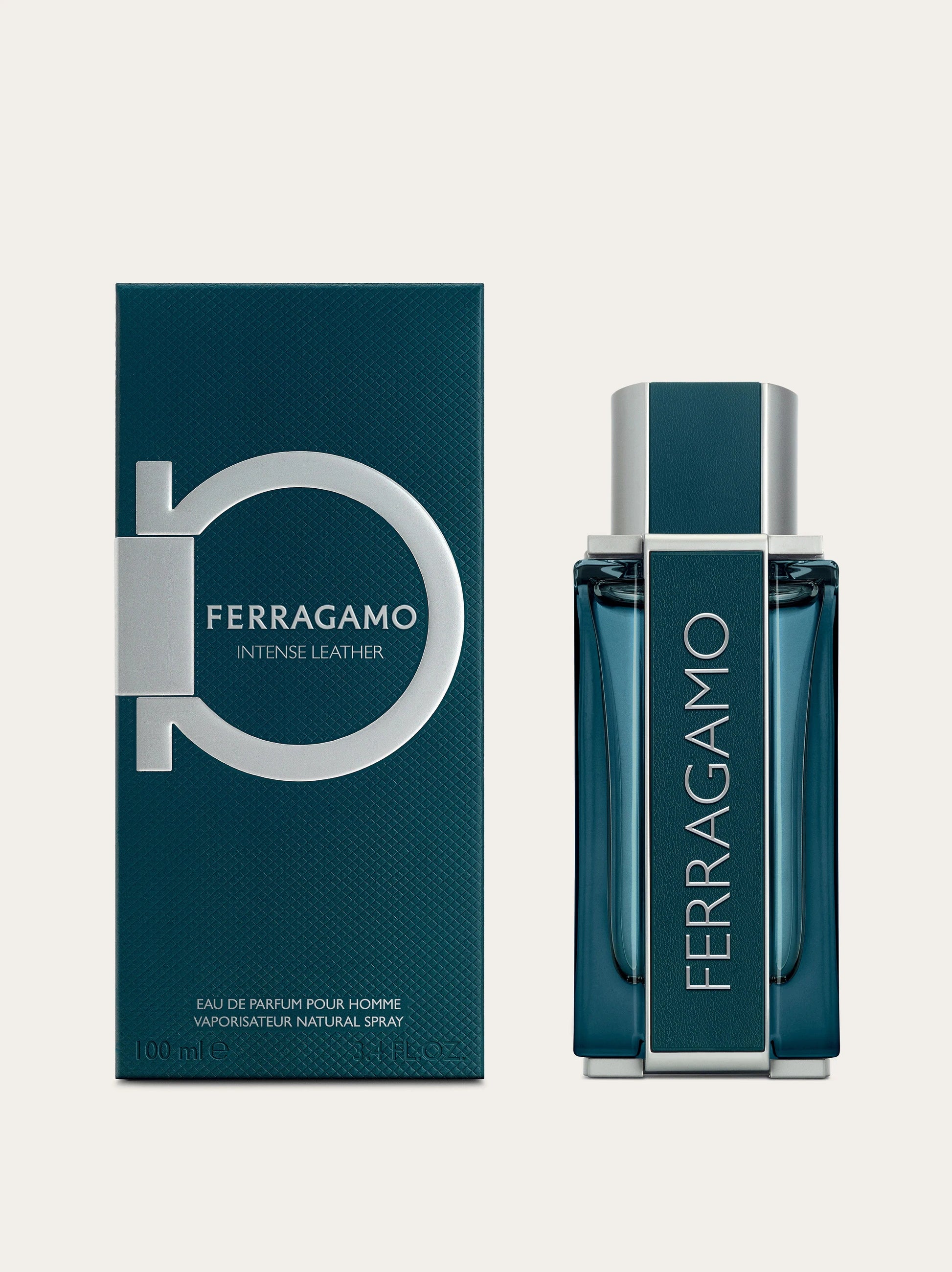 SALVATORE FERRAGAMO, LEATHER INTENSE EDP 100ML M GIFT SET
