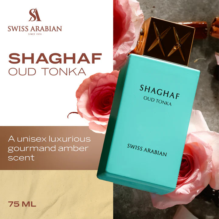 SWISS ARABIAN, SHAGHAF OUD TONKA EDP 75ML U
