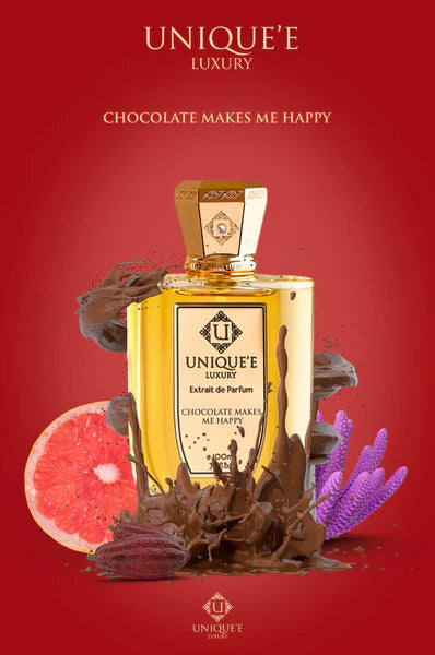 UNIQUE'E LUXURY, CHOCOLATES MAKES ME HAPPY EXTRAIT DE PARFUM 100ML U