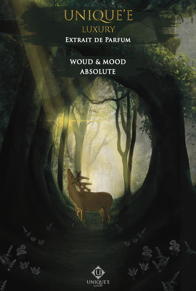 UNIQUE'E LUXURY, WOUD & MOOD ABSOLUTE EXTRAIT DE PARFUM 100ML U