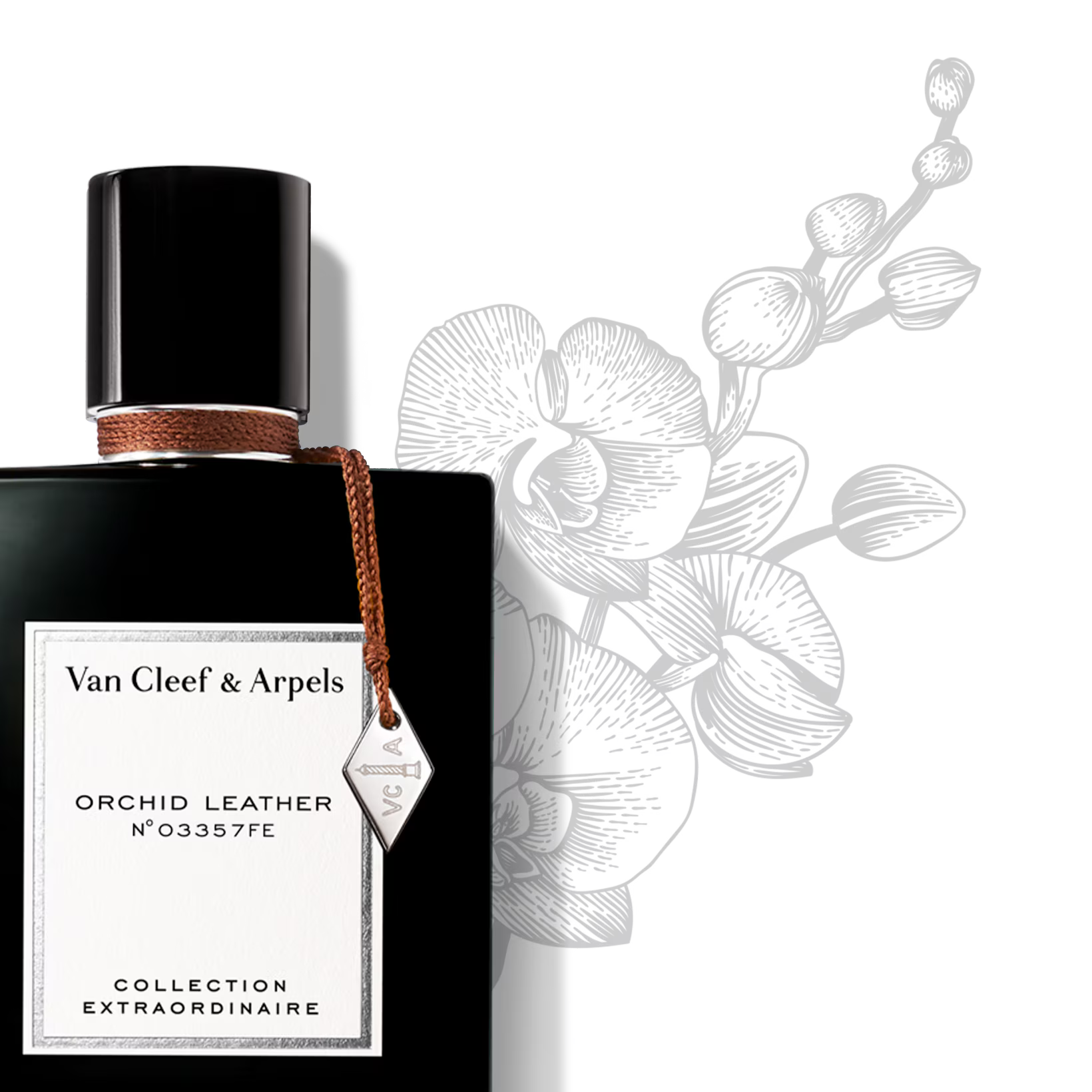 VAN CLEEF & ARPELS, ORCHID LEATHER EDP 75ML W