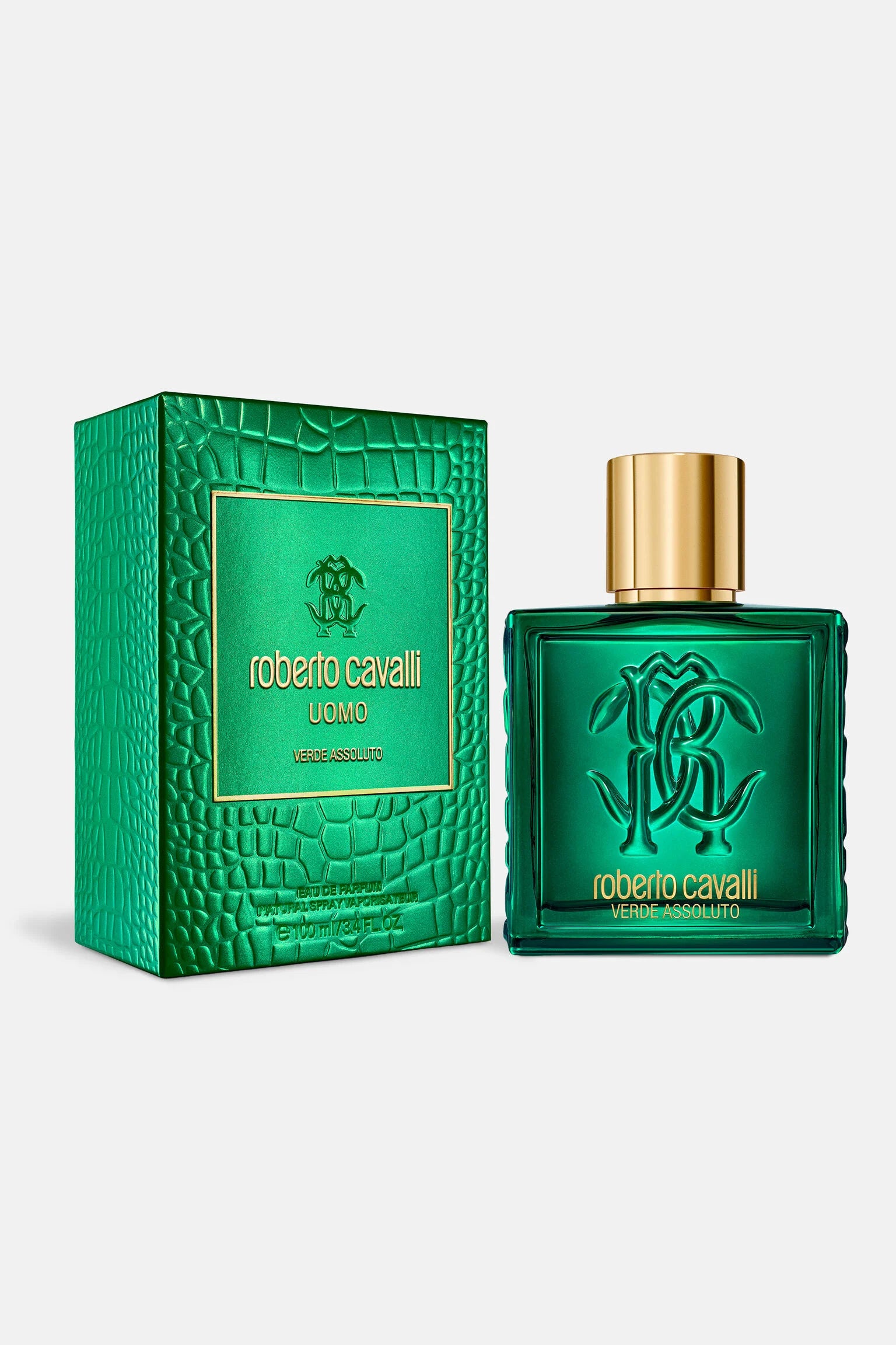 ROBERTO CAVALLI, UOMO VERDE ASSOLUTO EDP 100ML M
