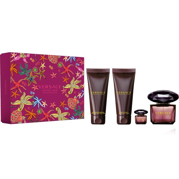 VERSACE, CRYSTAL NOIR EDP 90ML W GIFT SET