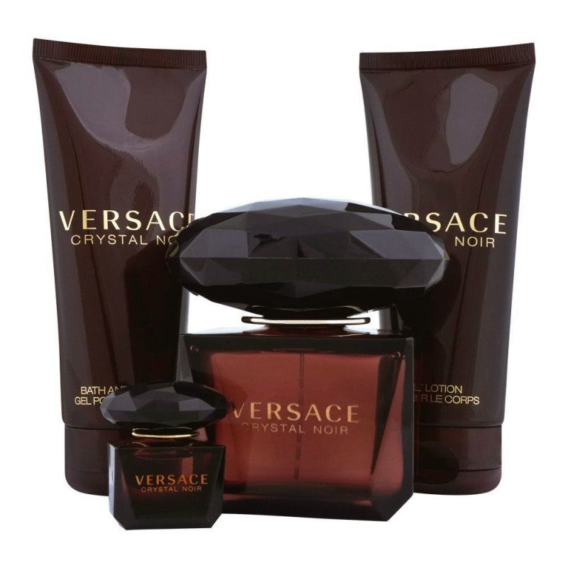 VERSACE, CRYSTAL NOIR EDP 90ML W GIFT SET