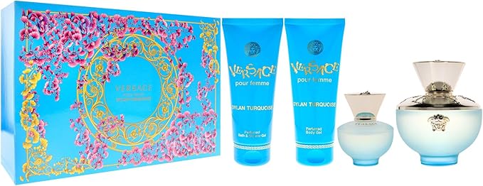 VERSACE, DYLAN TURQUOISE EDT 100ML W GIFT SET