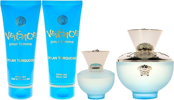 VERSACE, DYLAN TURQUOISE EDT 100ML W GIFT SET