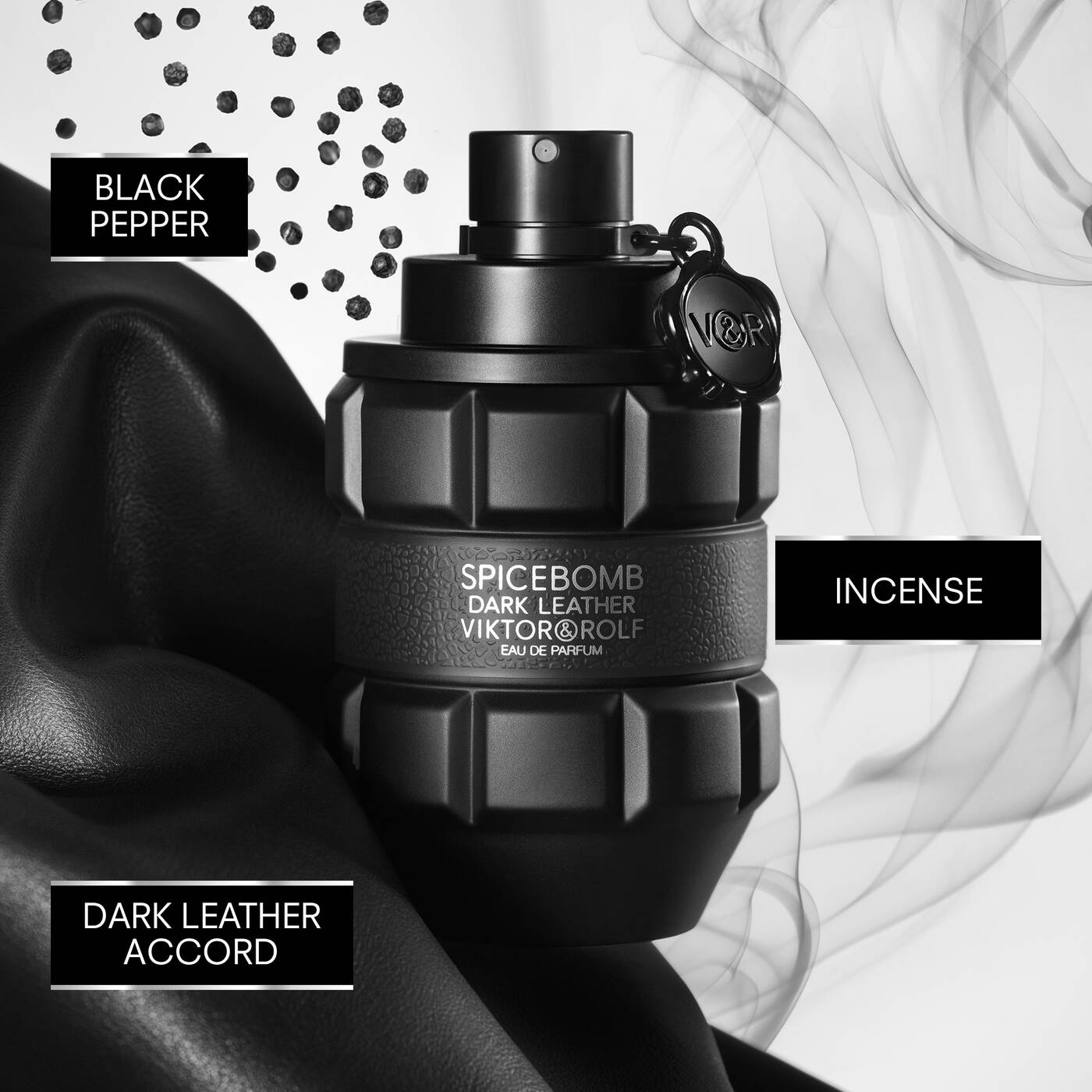 VIKTOR&ROLF, SPICE BOMB DARK LEATHER EDP 90ML M