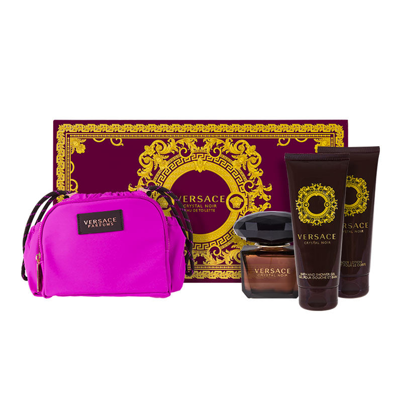 Versace, Crystal Noir Edt 90Ml W Gift Set