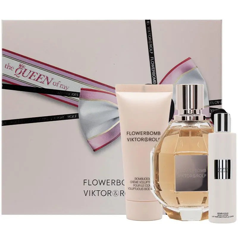 Viktor&Rolf, Flowerbomb Edp 100Ml W 3Pcs Gift Set