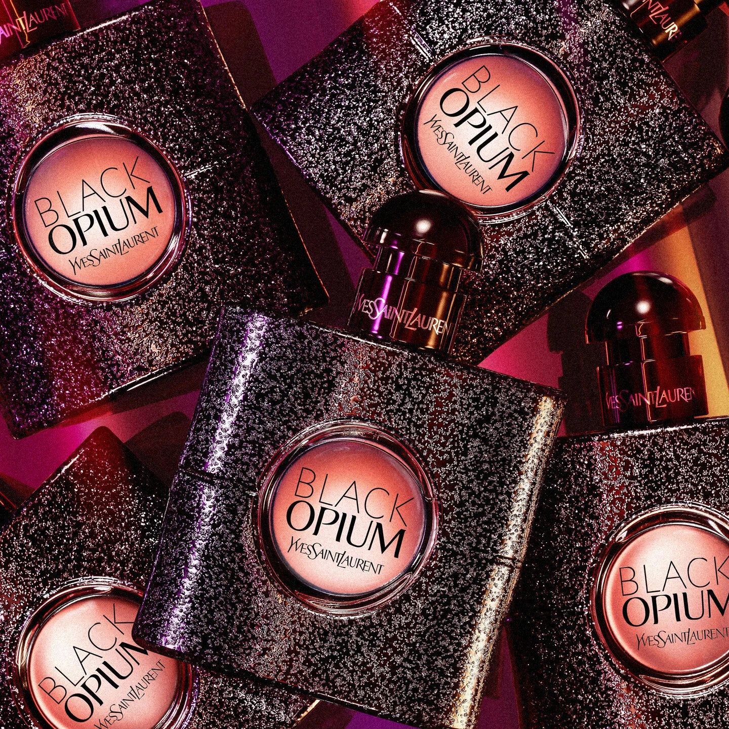YSL, BLACK OPIUM GLITTER EDP 90ML W