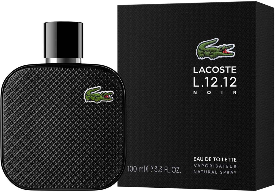 LACOSTE, EAU DE LACOSTE L.12.12 NOIR EDT 100ML M