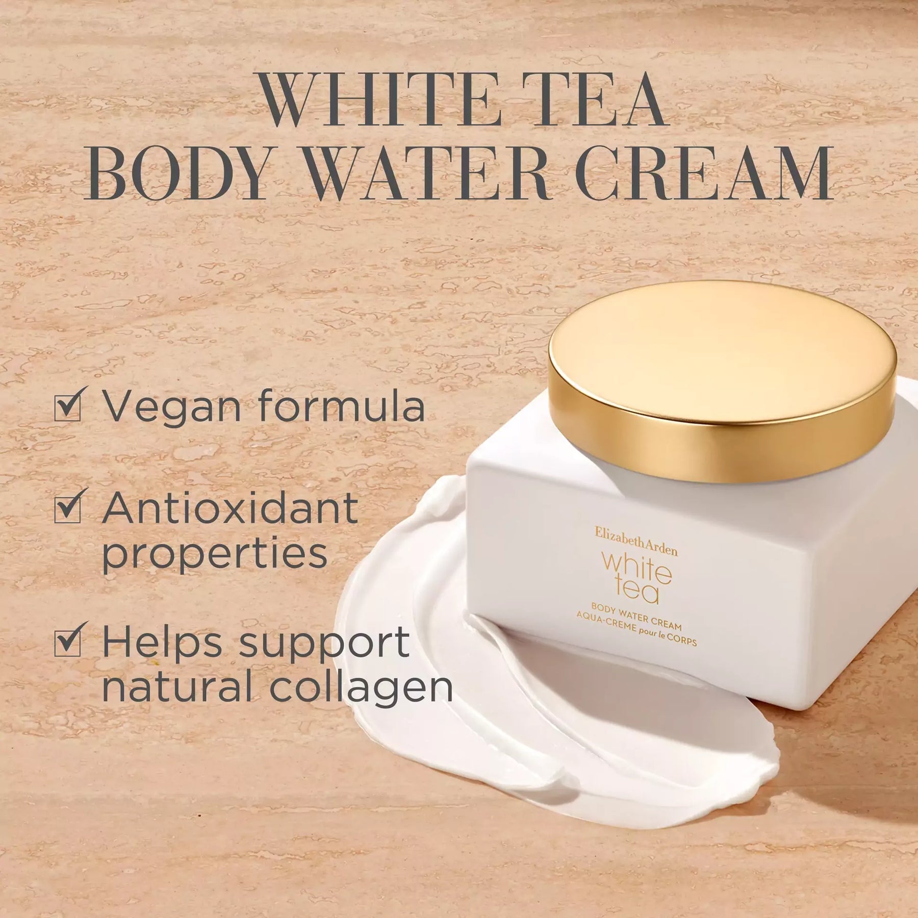 Elizabeth Arden, White Tea Aqua Creme 225Ml W