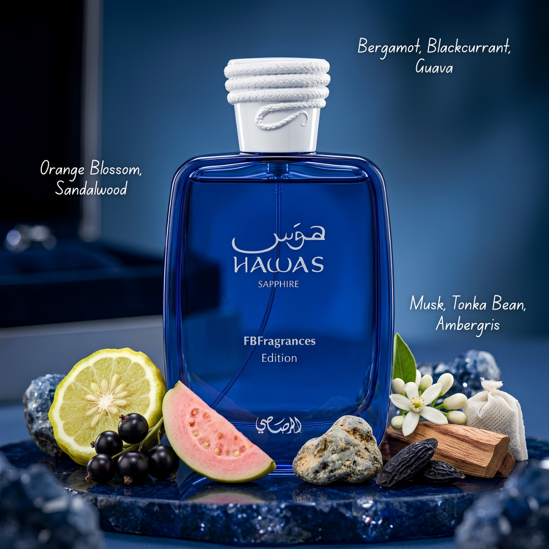 RASASI, HAWAS SAPPHIRE EDP  100ML U