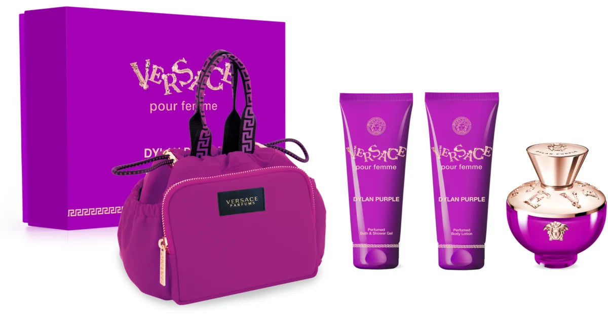 VERSACE, DYLAN PURPLE EDP 100ML W GIFT SET