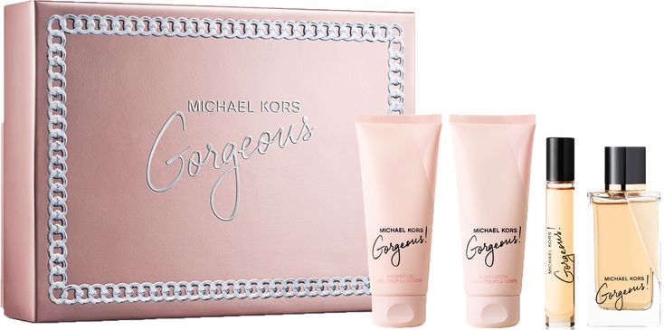 MICHAEL KORS, GORGEOUS EDP 100ML+ BL 100ML+ SGL 100ML+ 10ML MIN SET M