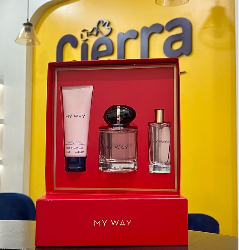 Giorgio Armani My Way Edp 90Ml W 3Pcs Gift Set Cierra Perfumes