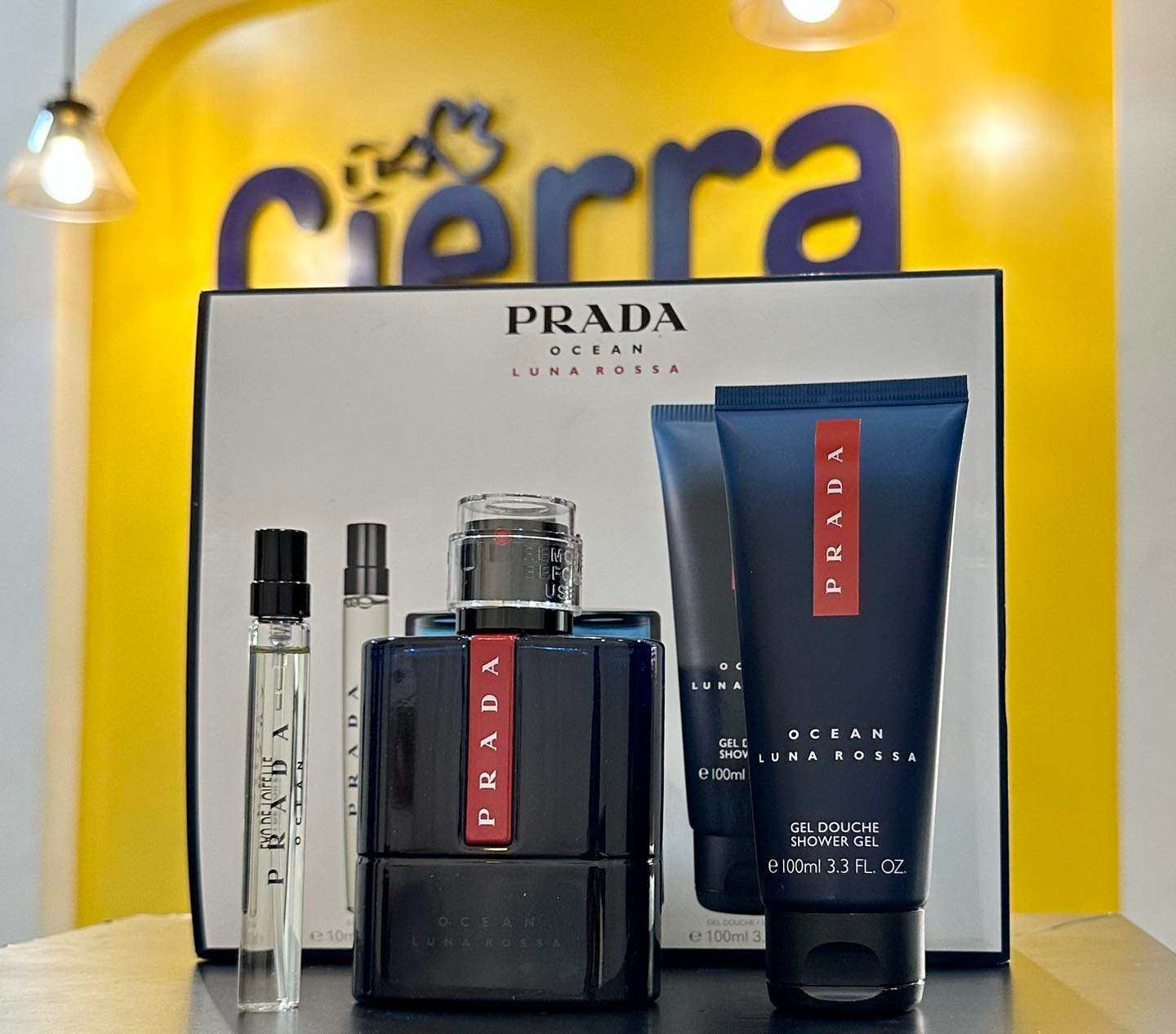 Prada luna rossa carbon gift set 100ml on sale